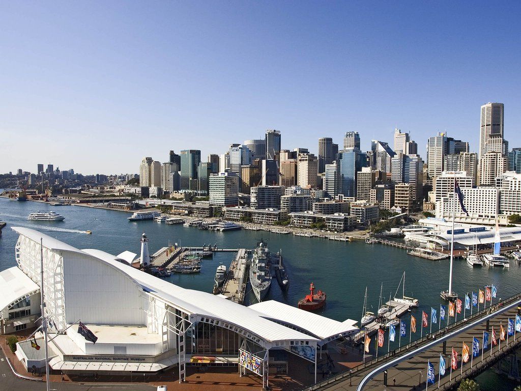 Ibis Sydney Barangaroo Hotell Exteriör bild